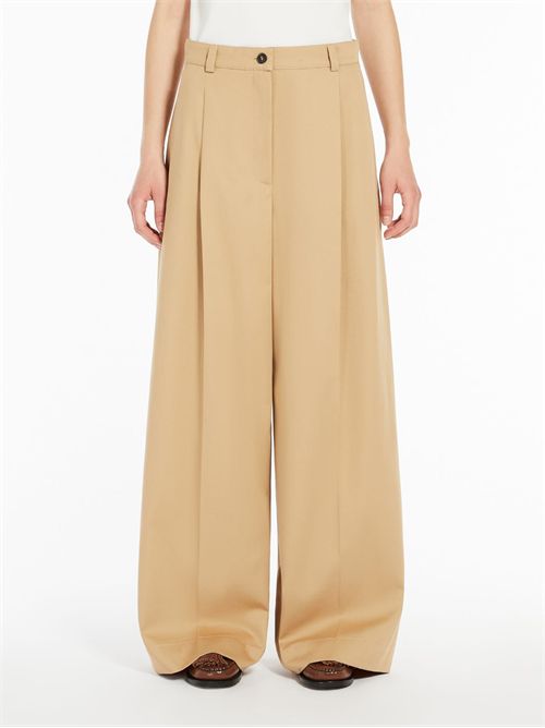 Pantalone ampio in gabardina di cotone WEEK END Max Mara | NEBBIE2515131121600001